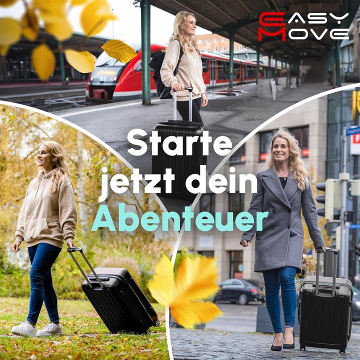 Produktbild Easy Move Handgepäck Hartschalenkoffer mit Zahlenschloss