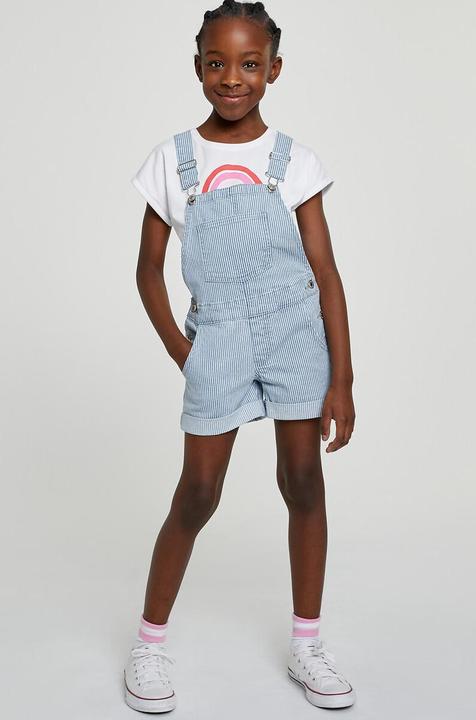 Produktbild La Redoute Collections Latz-Shorts mit Streifen (92)