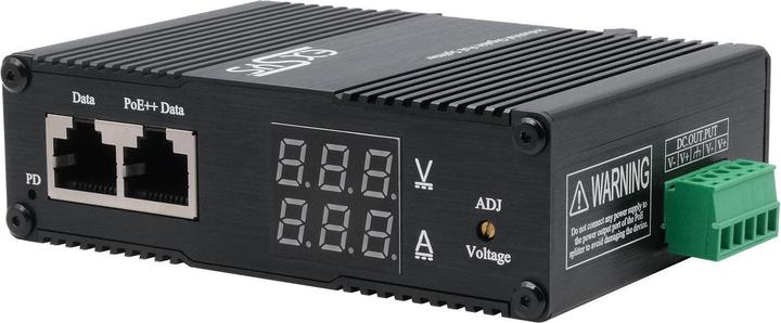 Exsys Industrial PoE++ Gigabit Splitter 50W (802.3af (PoE), 802.3at (PoE+), 802.3bt (PoE++), 50 W)