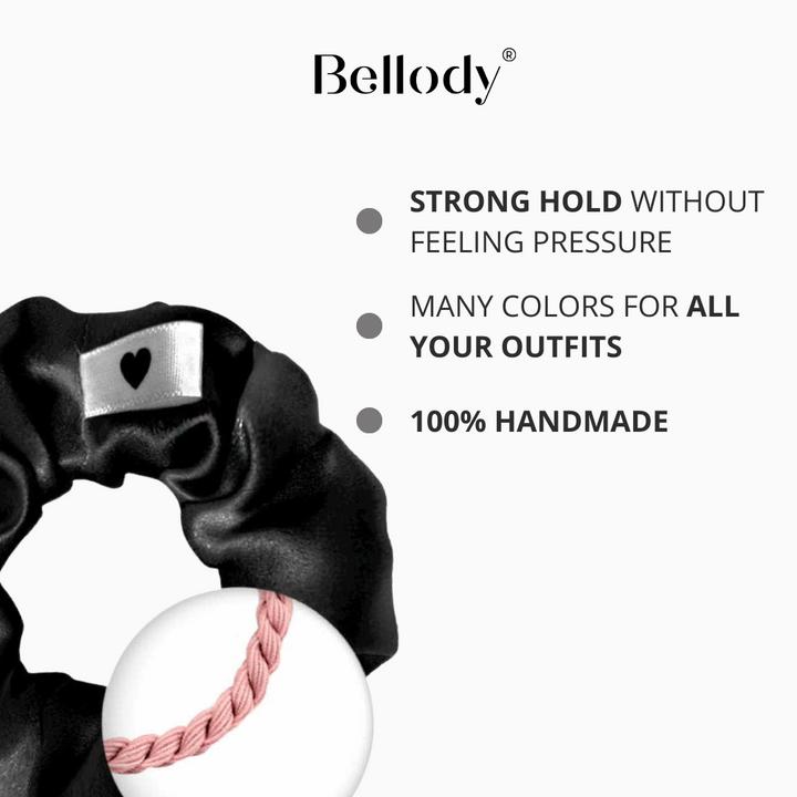 Actual product image Bellody Original silk scrunchies (Hair tie)