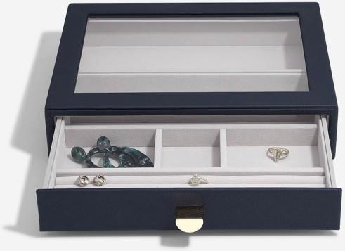 Actual product image Stackers Classic Ring/Bracelet Drawer (PU+GLASS)