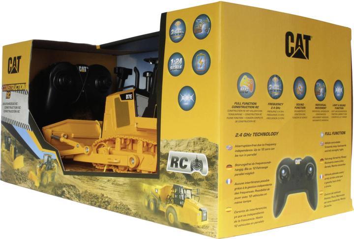 Actual product image Diecast Masters RC Function Model R/C Cat D7E Dozer 1:24