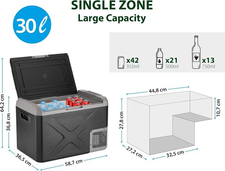 Actual product image Brunner Polarys Freeze SZ30, 12 / 24 / 100-240 Volt (30 l)