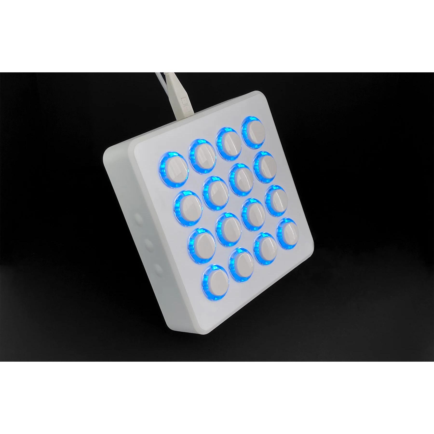 DJTechTools TechTools Midi Fighter Spectra Bianco pulsante-controller ), Mobiletti DJ, Bianco