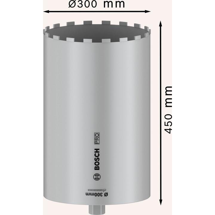 Produktbild Bosch Professional Zubehör PRO Core Cutter wet, 300 x 450 mm, 1 1/4" UNC (300 Millimeter)