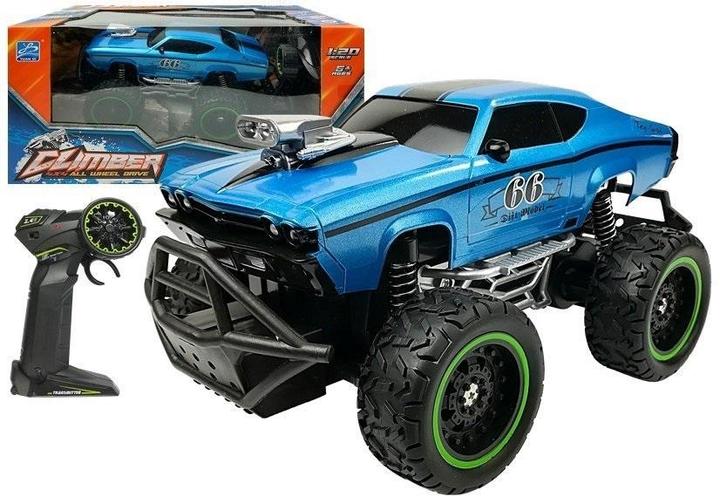 Actual product image Lean Toys Remote-controlled car R/C 6.5 km/h blue