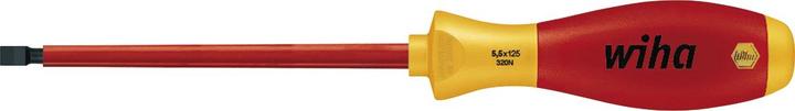 Actual product image Wiha VDE slotted screwdriver So (Slotted screws)