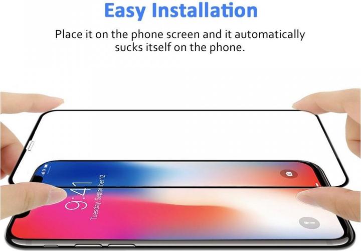 Produktbild Screenguard Apple iPhone XS Max Full Screen Panzerglas Schutzfolie 2.5D 9H (1 Stk., Apple iPhone XS Max)