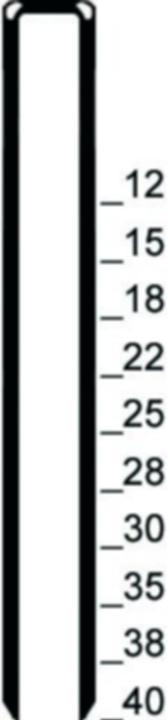 Image du produit Prebena Agrafes zinguées résinées35 mm