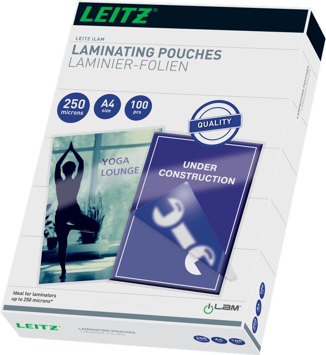 Actual product image Leitz Laminating pouch (A4, 100 Piece, 250 µm)