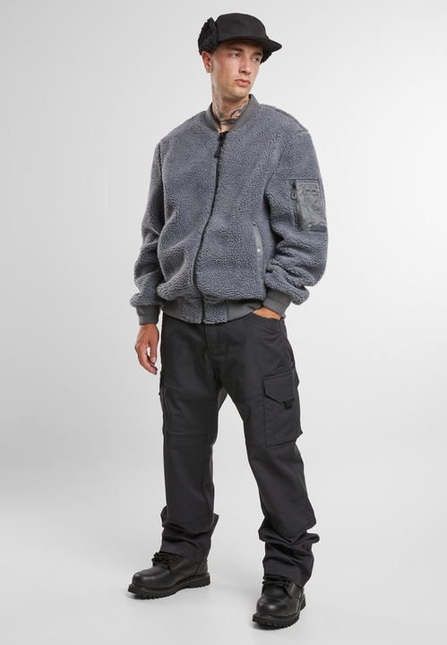 Actual product image Brandit MA1 Sherpa Jacket - 177051 (5XL)