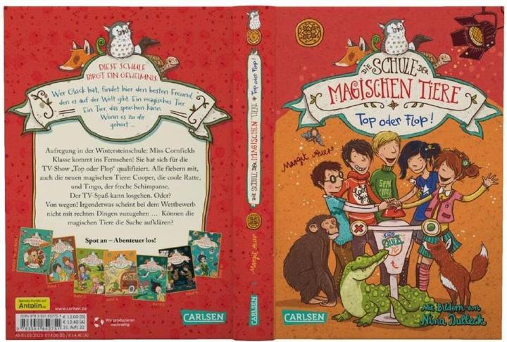 Immagine prodotto Die Schule der magischen Tiere 05. Top oder Flop! (Tedesco, Margit Auer, 2014)