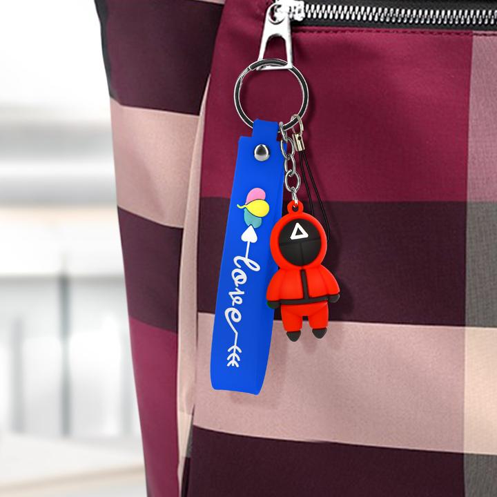 Actual product image Avizar Squid Game Keychain