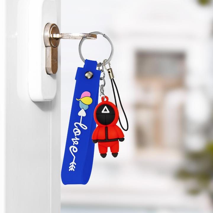 Actual product image Avizar Squid Game Keychain