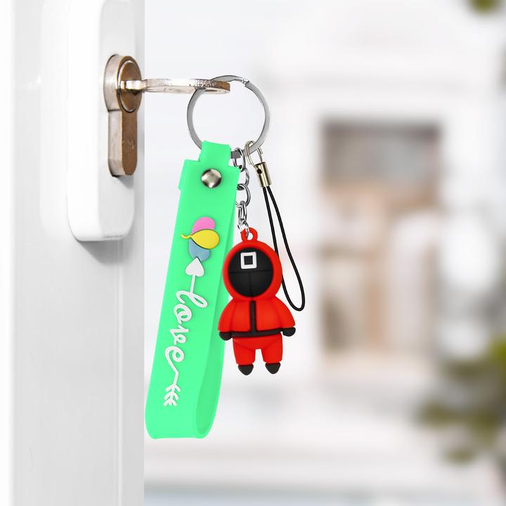 Actual product image Avizar Squid Game Keychain