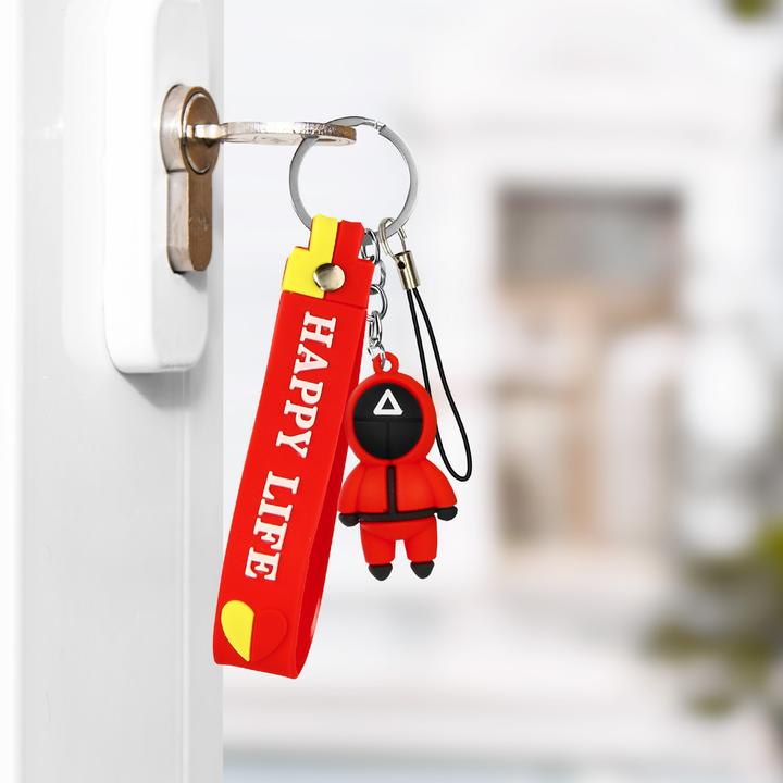 Actual product image Avizar Squid Game Keychain
