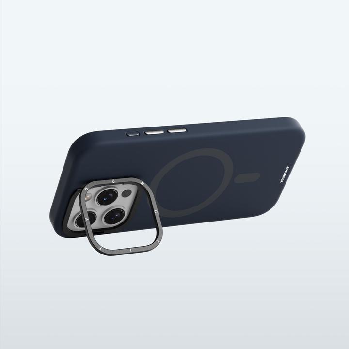 Produktbild Youngkit Hülle Cream Silicone Stand Case (Apple iPhone 16 Pro)