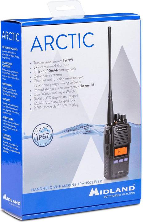 Actual product image Midland Arctic marine radio handset (0.00 km)