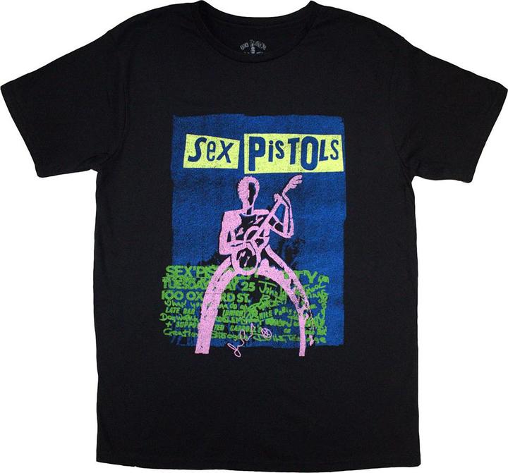 Sex Pistols Guitar Cartoon