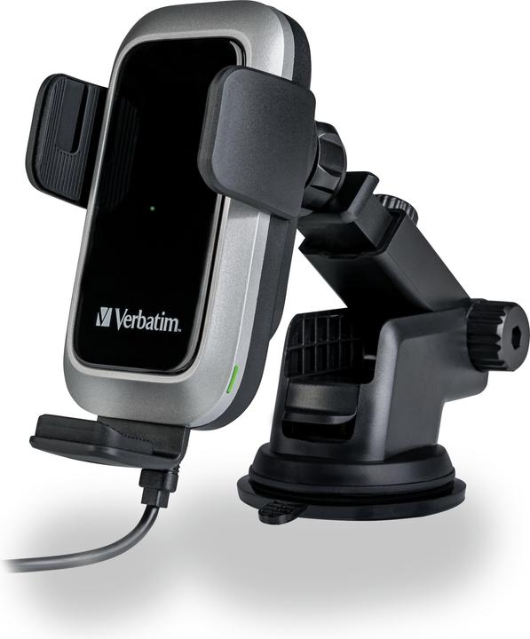 Actual product image Verbatim Fast Qi Fast Wireless Car Charger USB-C 15W FWC-03 Pro