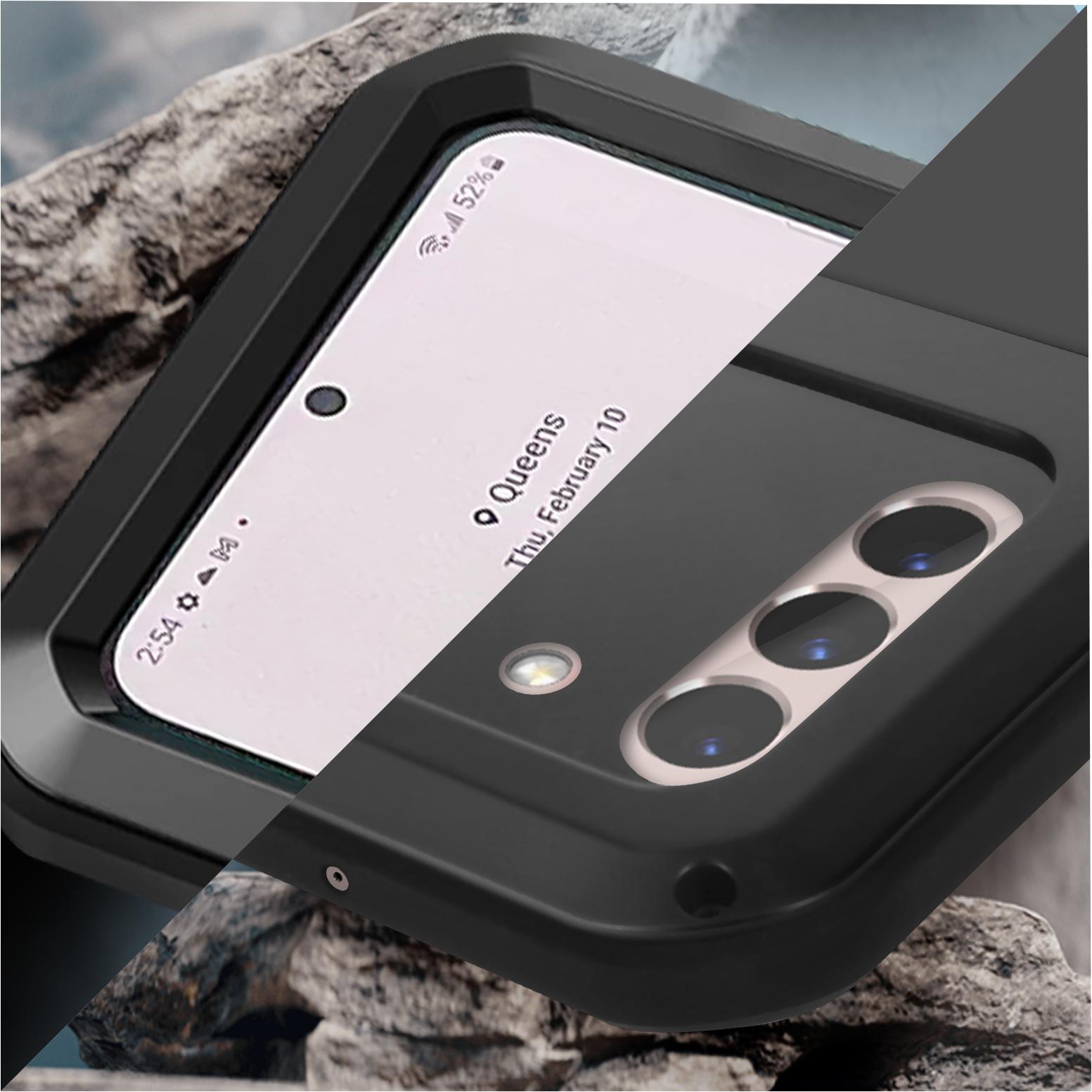 Thumbnail - Love Mei Powerful Series (Samsung Galaxy S22), Smartphone Hülle, Schwarz
