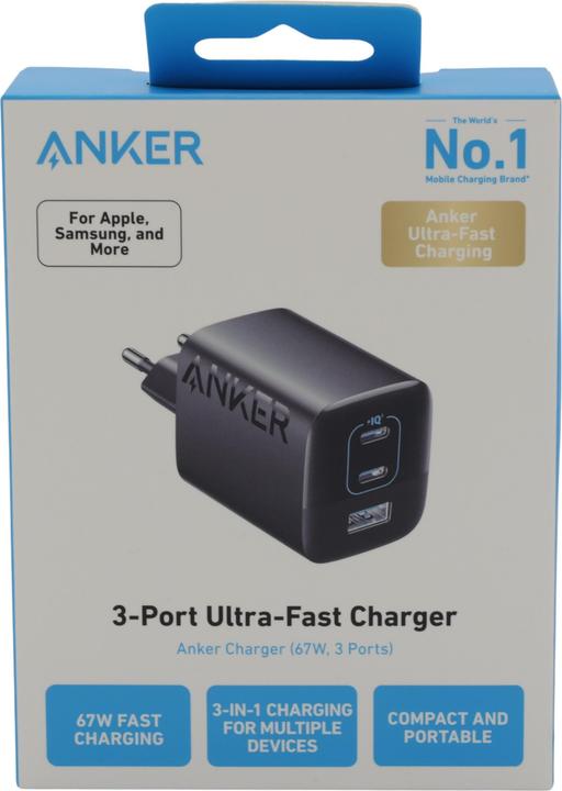 Actual product image Anker 336 Charger (67W) (67 W)