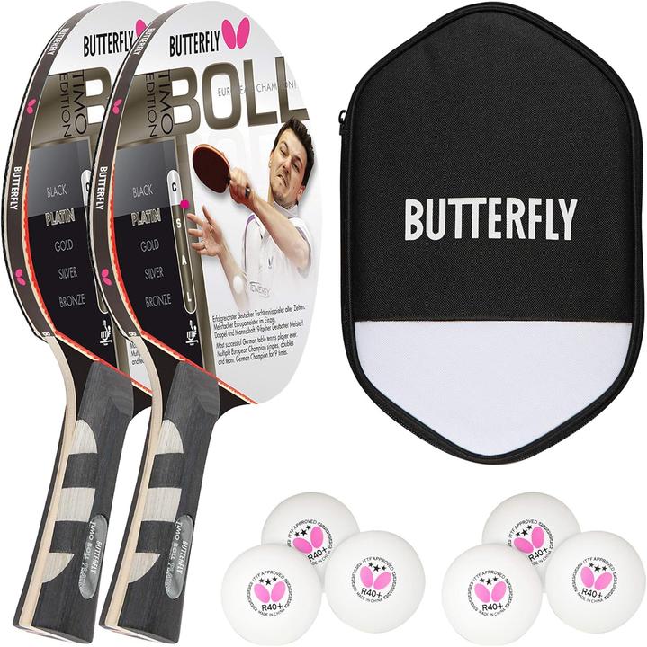 Produktbild Butterfly Tischtennisschläger-Set - Timo Boll Platin