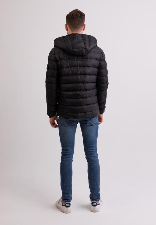 Actual product image Cash-Mere Daunenjacke mit Kapuze und Kaschmirfutter (XL)
