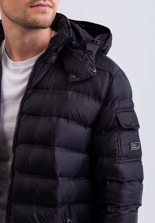 Actual product image Cash-Mere Daunenjacke mit Kapuze und Kaschmirfutter (XL)