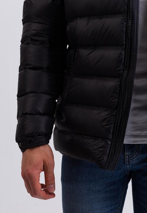 Actual product image Cash-Mere Daunenjacke mit Kapuze und Kaschmirfutter (XL)