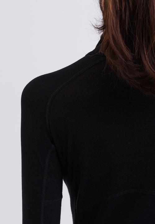 Produktbild Cash-Mere High Performance Kaschmir Sportwäsche Langarm-Shirt mit Stehkragen und Half-Zip (M)