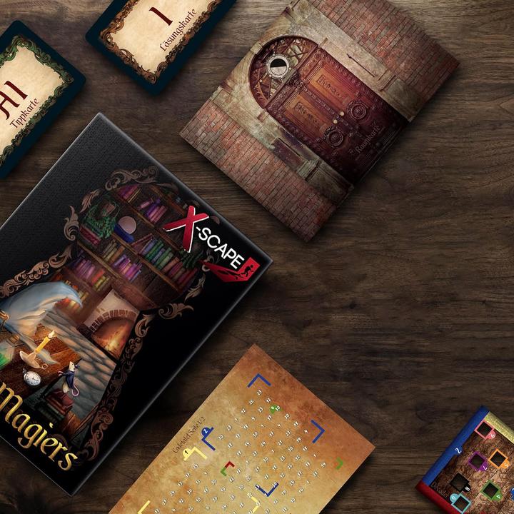 Produktbild X-scape Das Atelier des Magiers - Escapespiel (Deutsch, 1 - 5 Spieler)