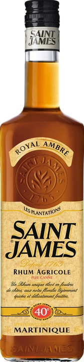 Image du produit Saint James Rhum Agricole Ambré (1 x 70 cl)