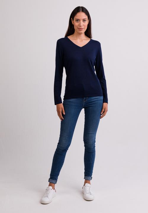 Image du produit Cash-Mere Kaschmir V-Ausschnitt Pullover (XS)