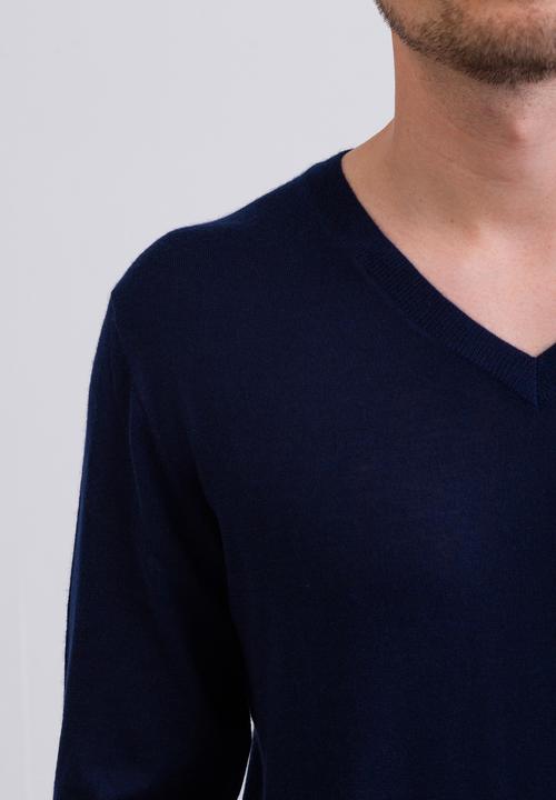 Produktbild Cash-Mere Kaschmir V-Ausschnitt Pullover (S)