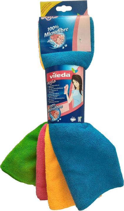 Produktbild Vileda Reinigungstücher Mikrofaser (4 Stk.)