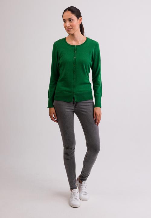 Immagine prodotto Cash-Mere Cardigan in cashmere a collo tondo (XL)