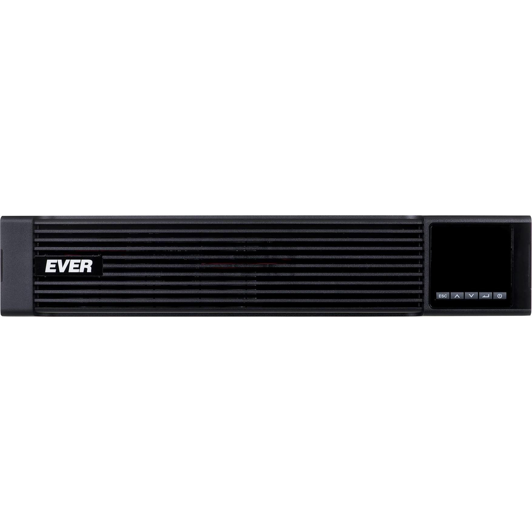 Ever Zasilacz POWERLINE RT PRO 2000 (T/PWPRRT-112K00/00) (2 VA, 2000 W, Online-Doppelwandler USV), USV