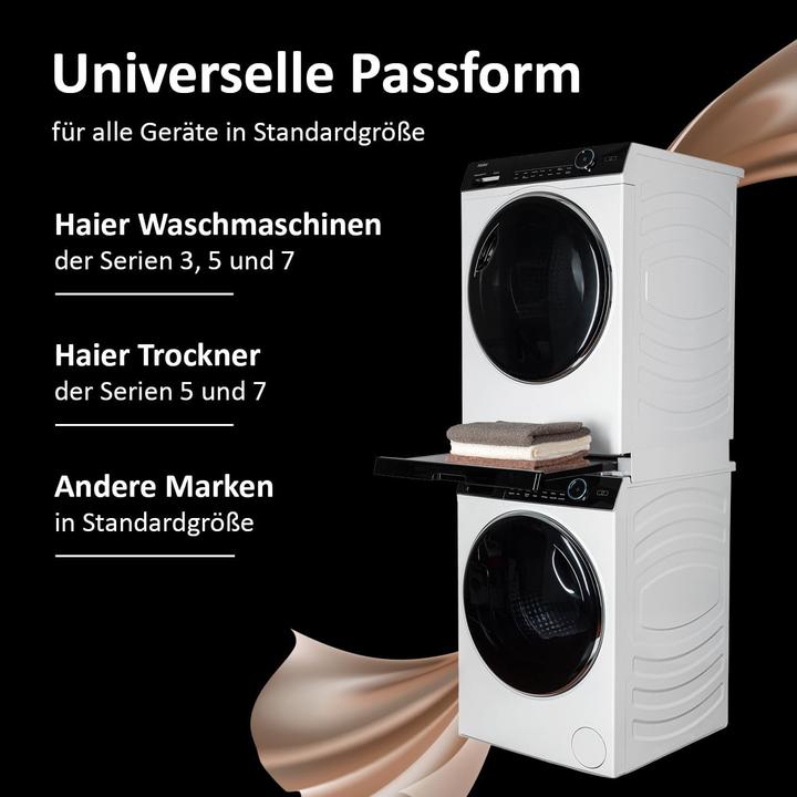 Actual product image Haier Premium Collection Stacking Kit HASTKU10