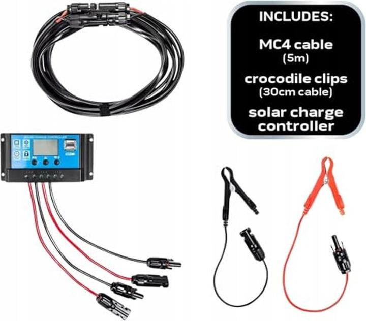 Actual product image Neo Tools Portable Solar Battery (140 W, 4.40 kg)