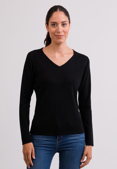Produktbild Cash-Mere Kaschmir V-Ausschnitt Pullover (M)