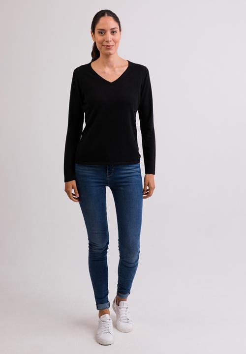 Produktbild Cash-Mere Kaschmir V-Ausschnitt Pullover (M)
