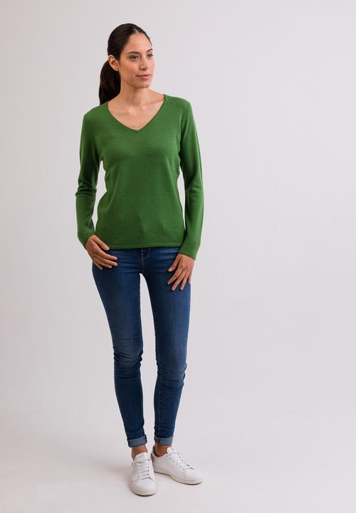 Produktbild Cash-Mere Kaschmir V-Ausschnitt Pullover (M)
