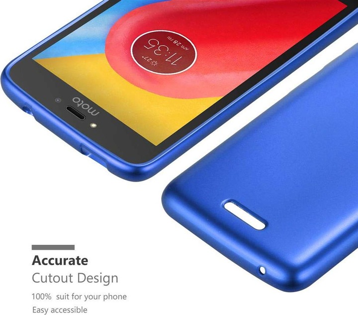 Produktbild Cadorabo TPU Matt Metallic Cover (Motorola Moto C)