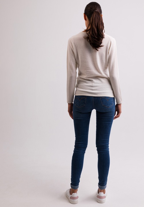 Produktbild Cash-Mere Kaschmir V-Ausschnitt Pullover (L)