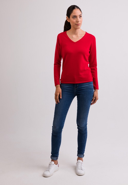 Produktbild Cash-Mere Kaschmir V-Ausschnitt Pullover (M)