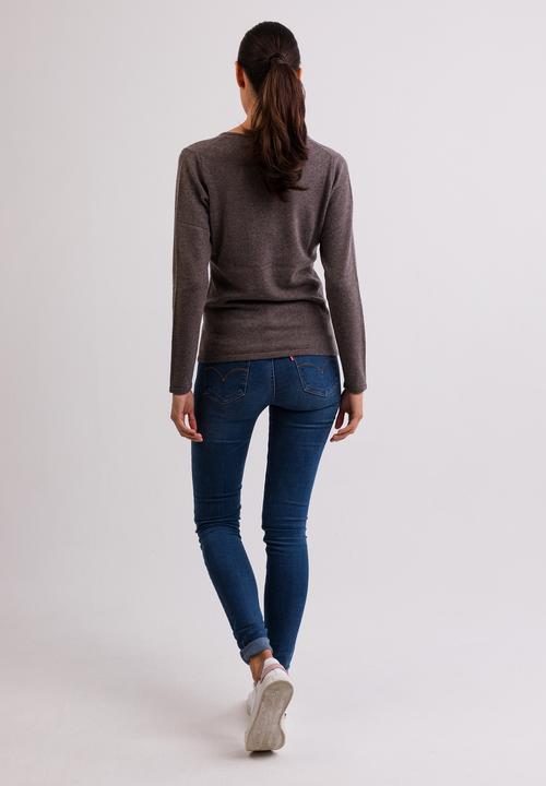 Actual product image Cash-Mere Kaschmir V-Ausschnitt Pullover (L)