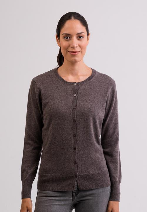 Image du produit Cash-Mere Cardigan cachemire col rond (XS)