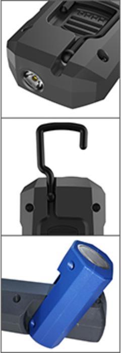 Produktbild Ledino Akkuhandleuchte Hörde mobile Leuchte 600lm, Li-Ionen Akku 3,7 V / 4Ah (600 lm)