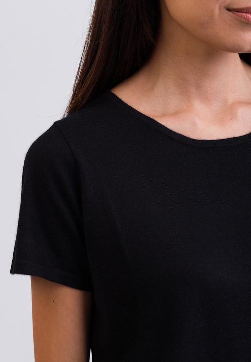 Actual product image Cash-Mere Kaschmir T-Shirt mit Rundhals (L)